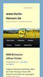 Mobile Screenshot of harle-hessen.de